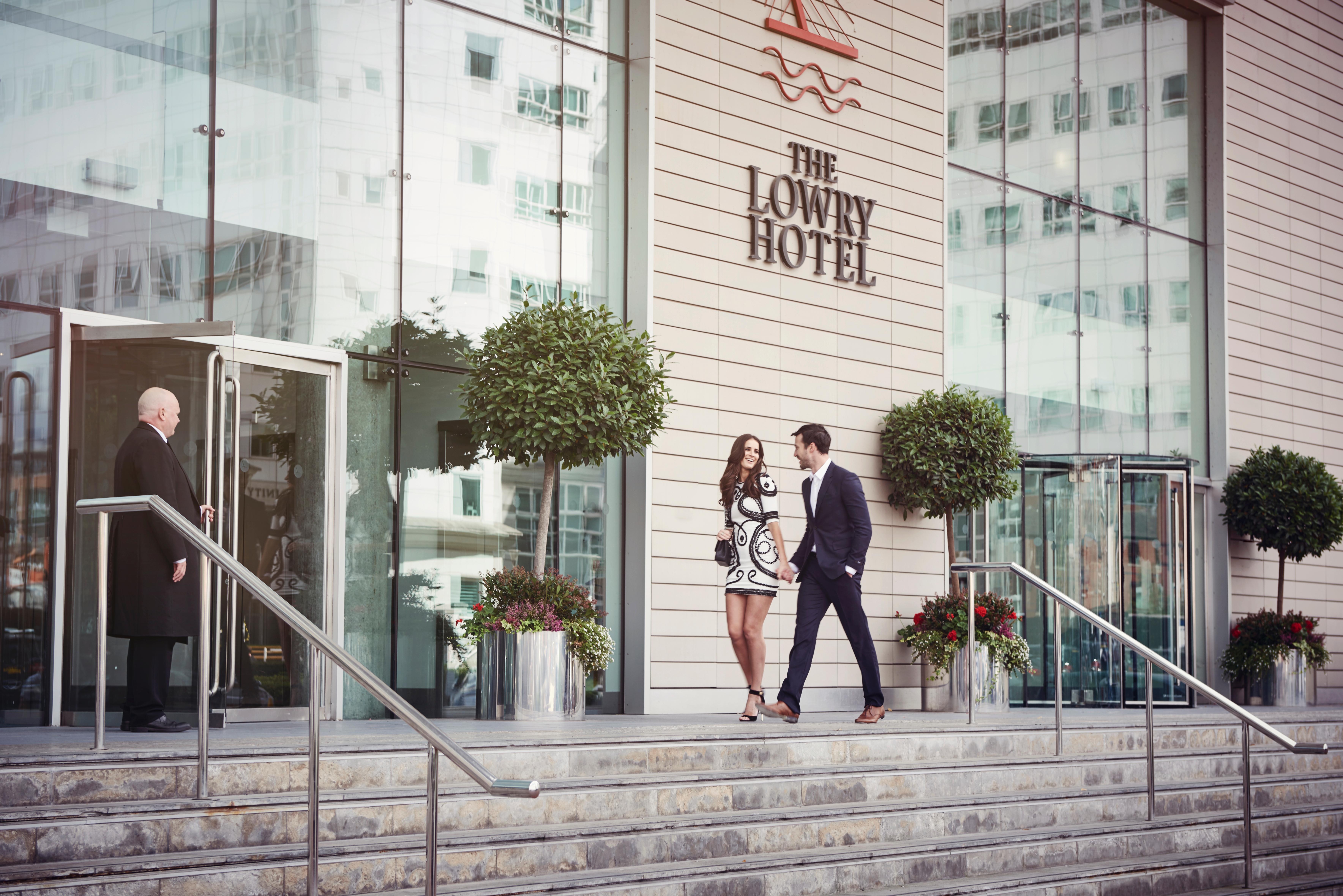 The Lowry Hotel Manchester Exterior foto The Lowry Hotel