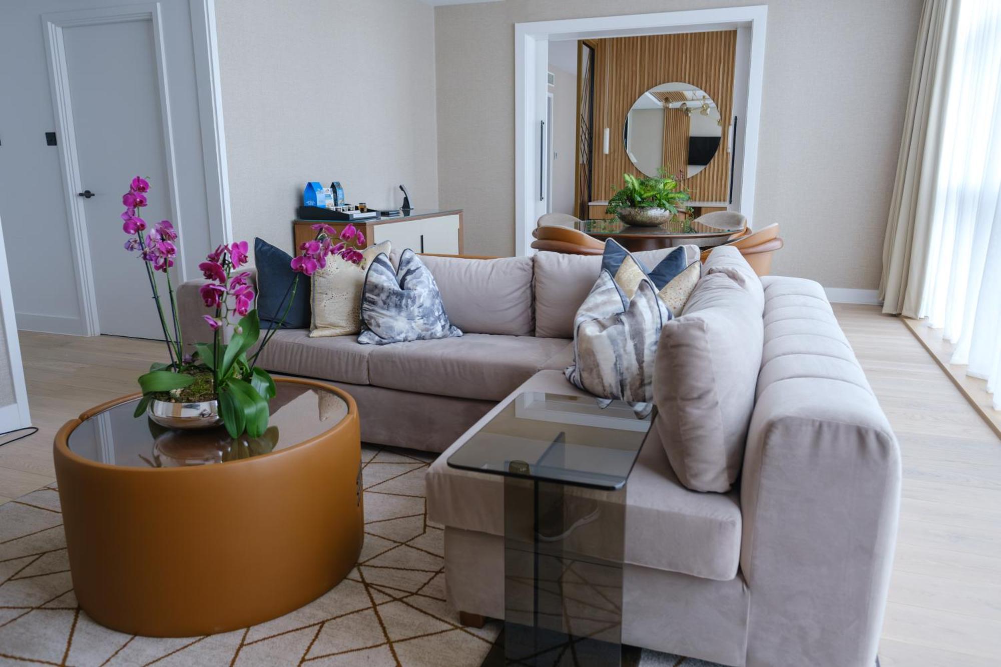 The Lowry Hotel Manchester Exterior foto Living room