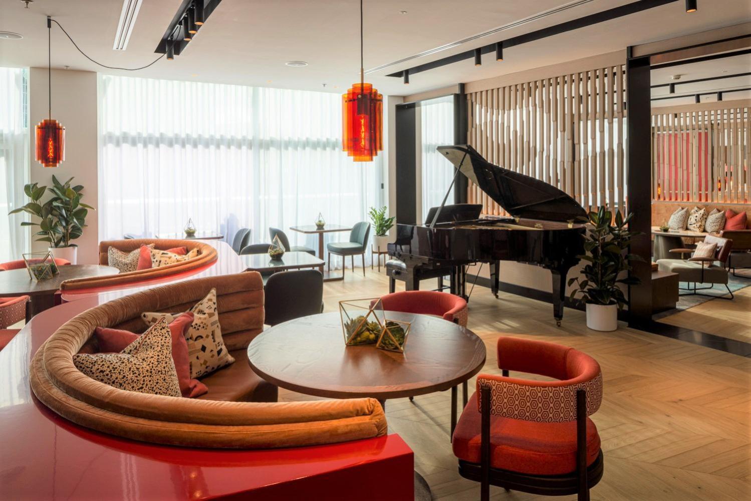 The Lowry Hotel Manchester Exterior foto The Piano Room