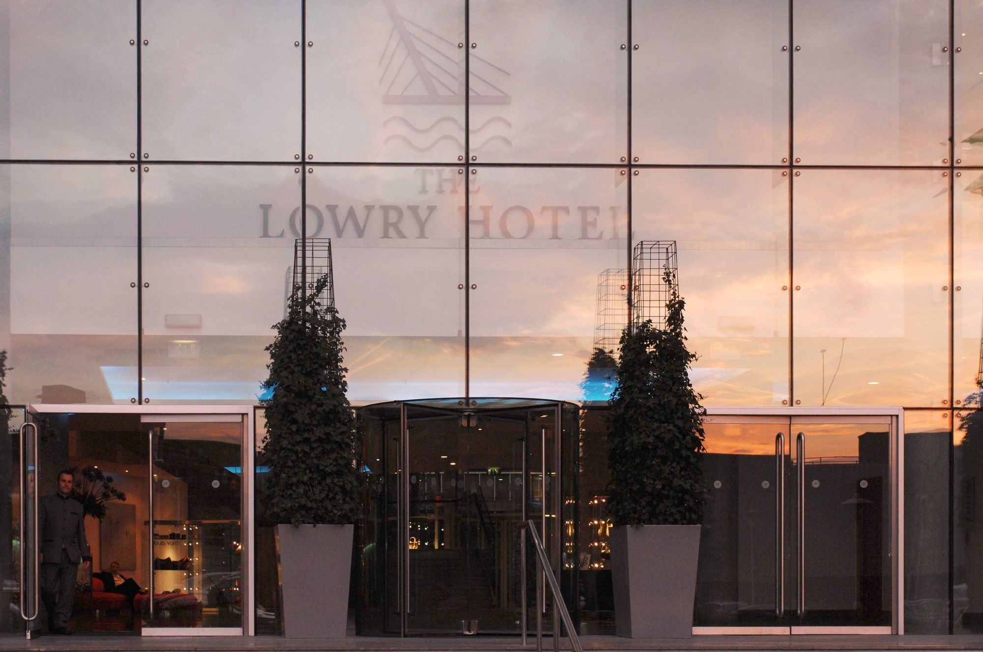 The Lowry Hotel Manchester Exterior foto Lowry Hotel